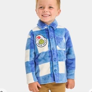 The Grinch plaid jacket